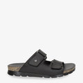 Sael sandalias de piel con forro interior de piel. negro