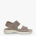 Rusell sandalias de piel con forro interior de piel. taupe