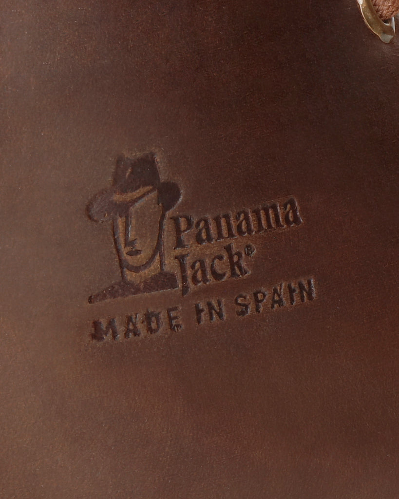 Bota Panama botín de piel con forro interior de piel. cuero