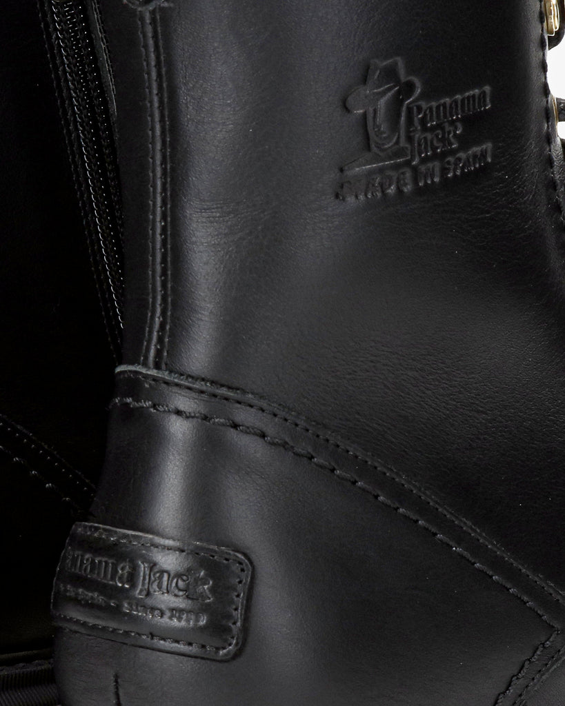 Farai botas de piel con forro interior de pelo. negro