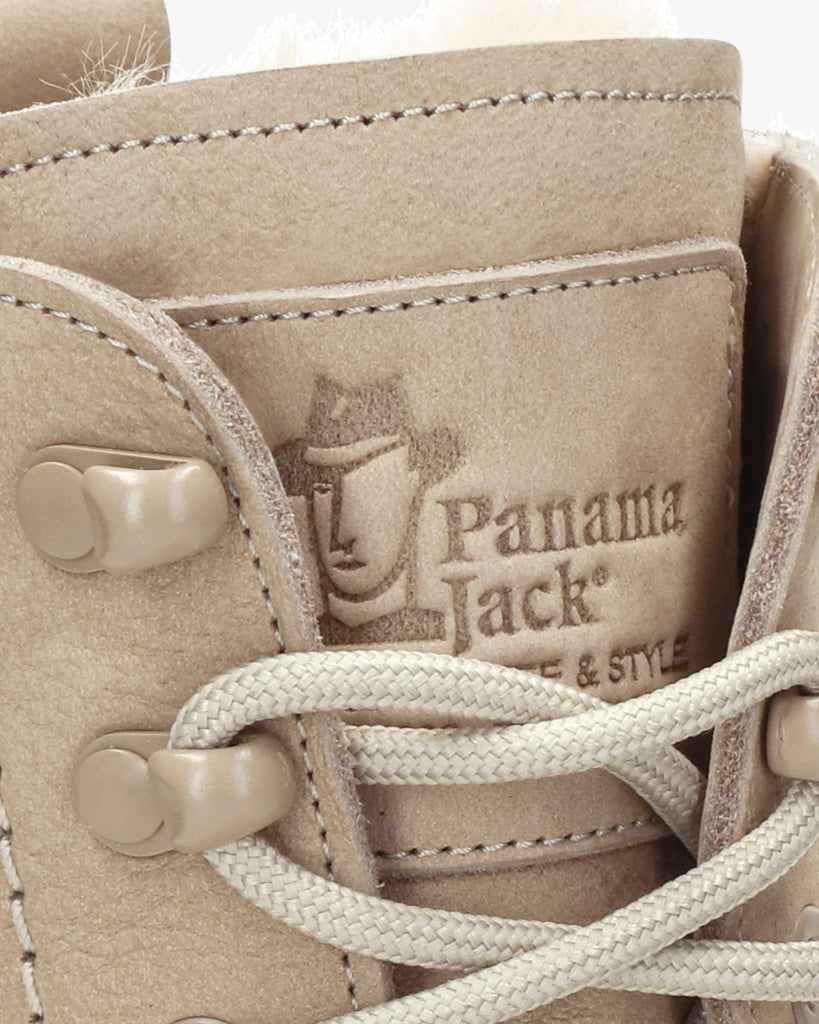 Farai botas de piel con forro interior de pelo. crudo