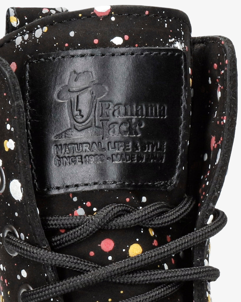 Frisia Ink botas de piel con forro interior de piel. negro