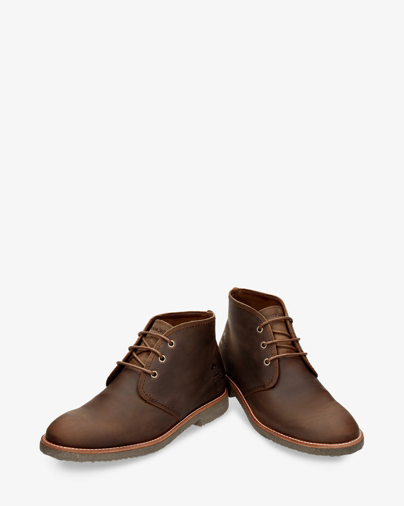 Gael botines de piel con forro interior de piel. cuero