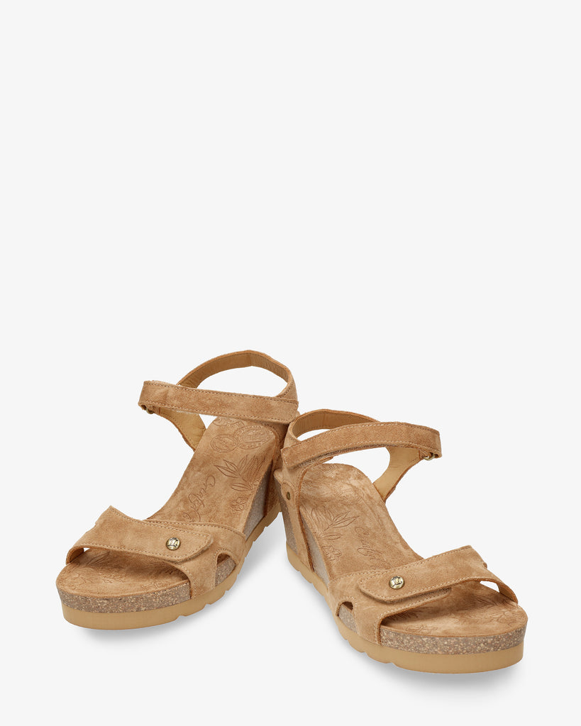 Julia sandalias de piel con forro interior de piel. cuero