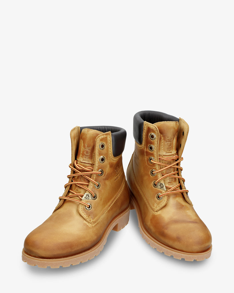 Panama 003 botas de piel con forro interior de piel. vintage