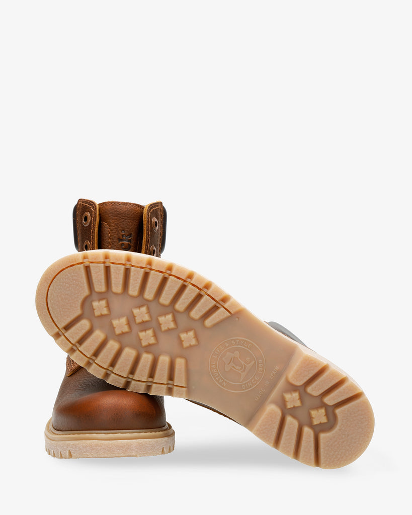 Panama 03 botas de piel con forro interior de piel. cuero