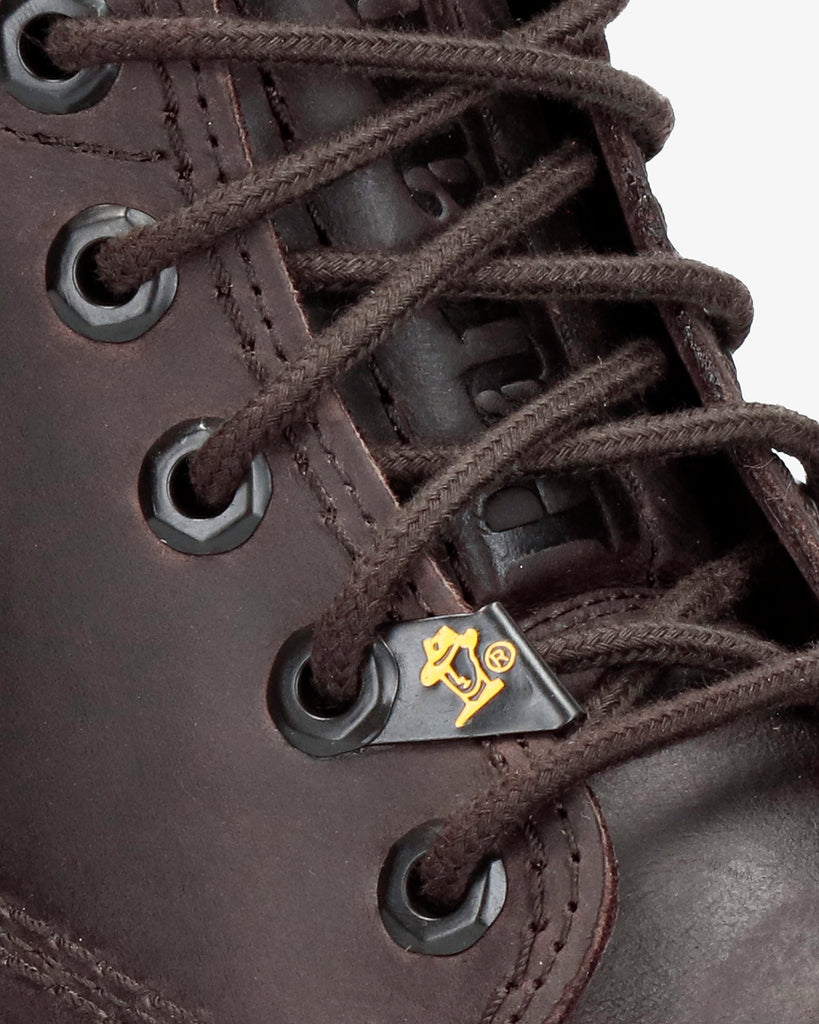 Panama 03 botas de piel con forro interior de piel. marron