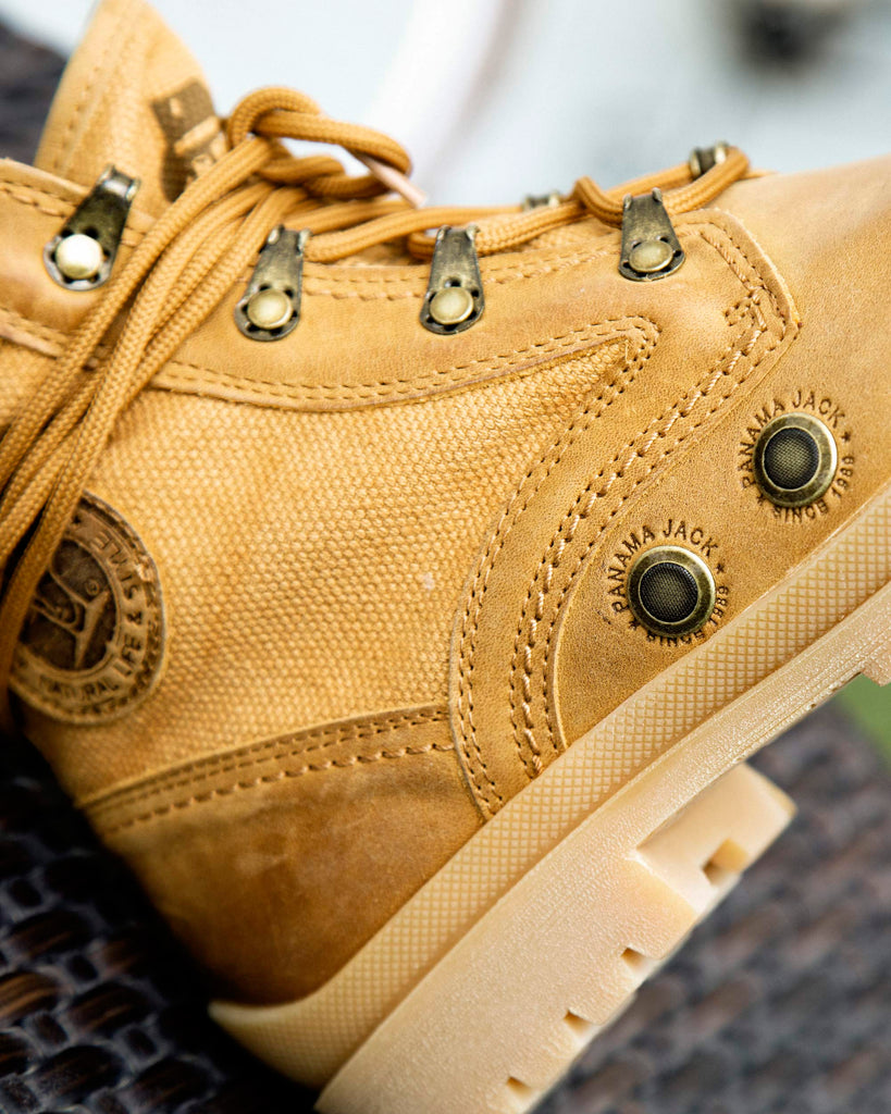 Route Boot Reporter botín de piel con forro interior de tejido. vintage